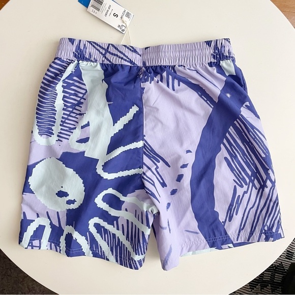 Adidas Men’s 7” Adiplay Allover Print AOP Short Purple Size Small New - Picture 9 of 9